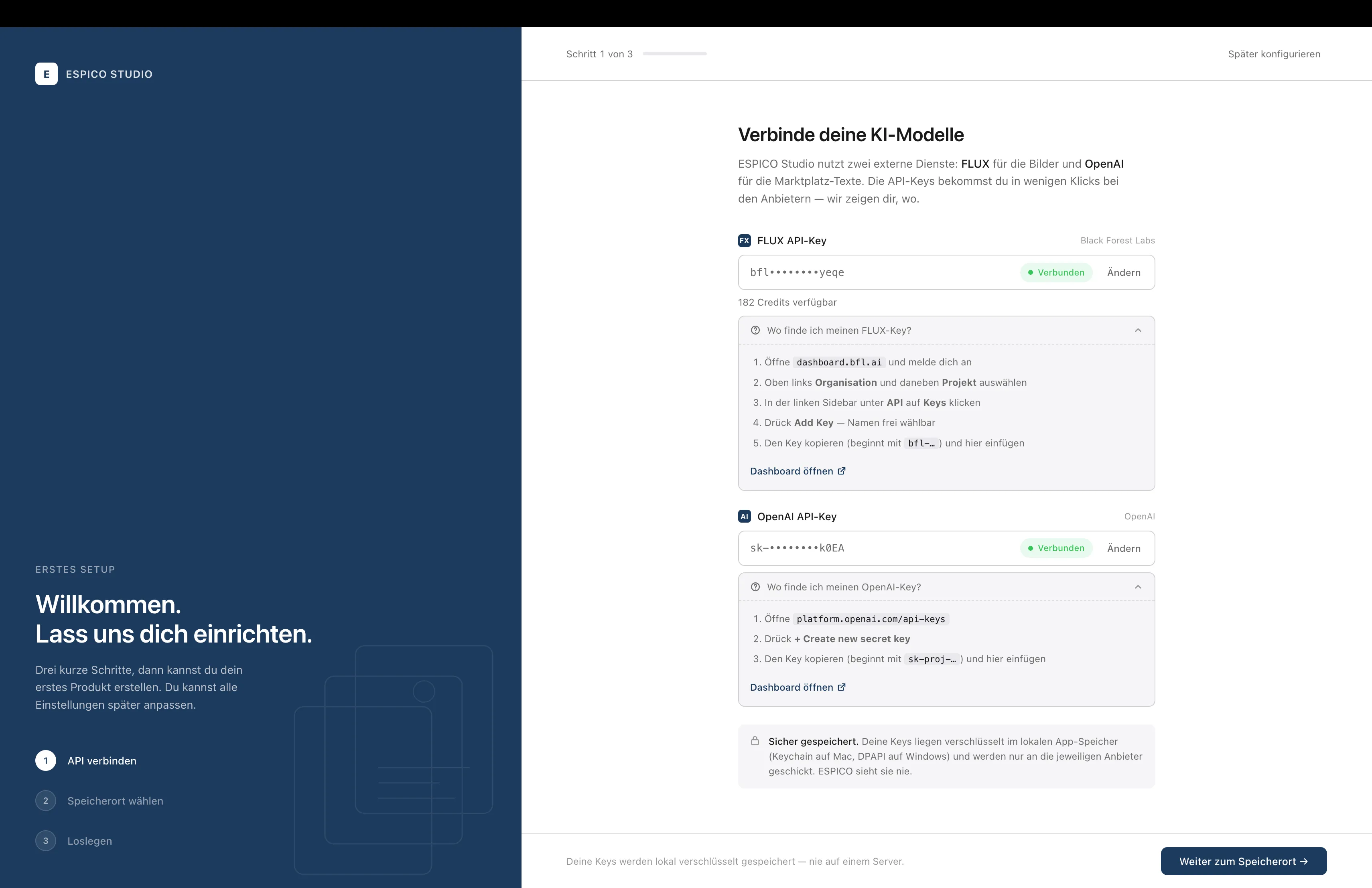 ESPiCO Studio Onboarding